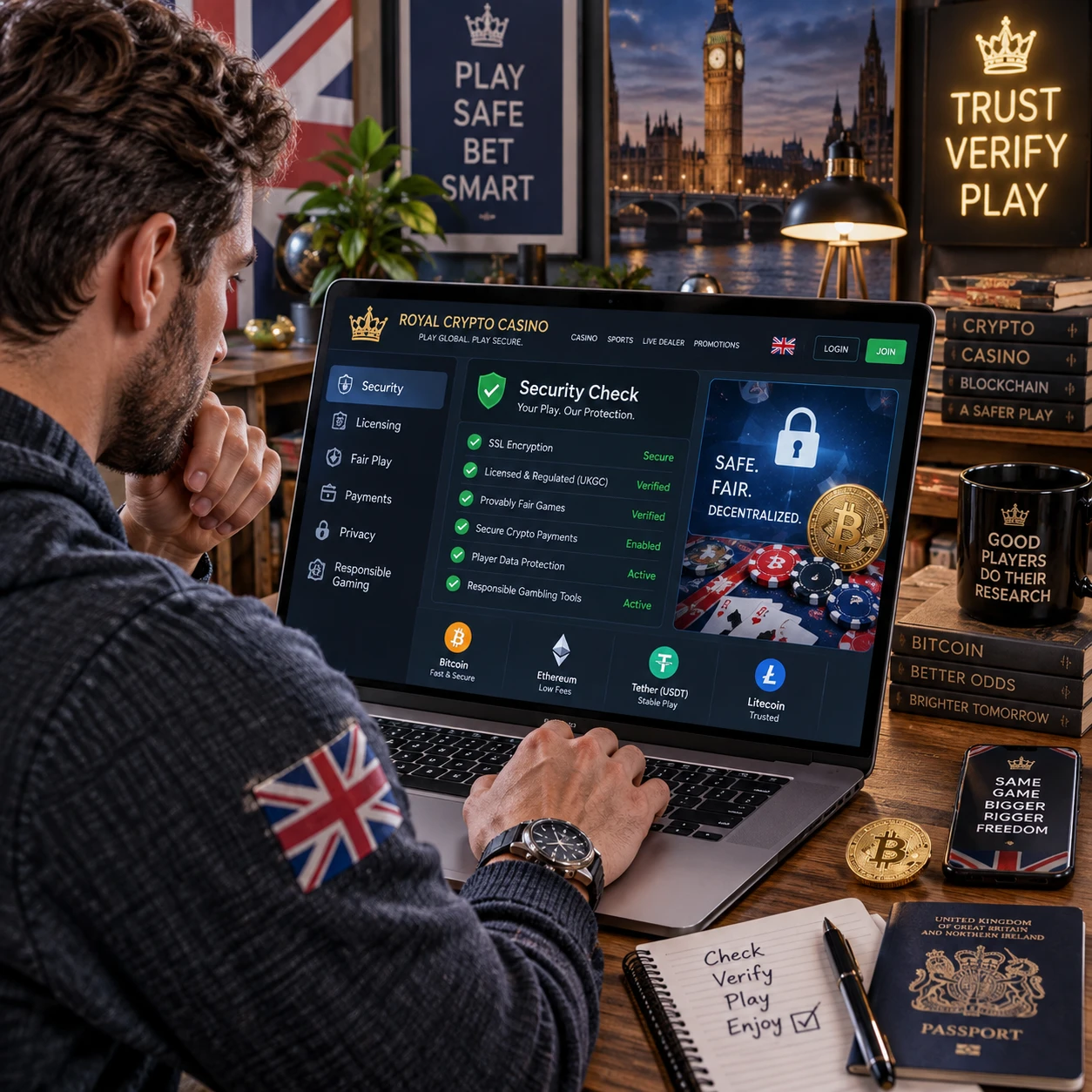 How To Choose A Safe And Legitimate Crypto Casino In The Uk A 2026 Players Guide To Licensing